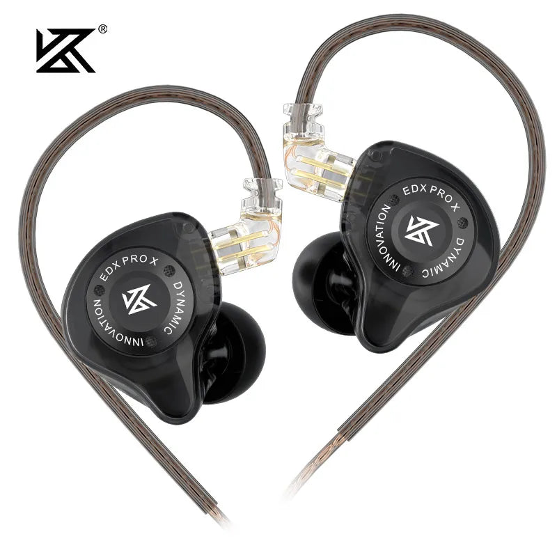 KZ-EDX Pro X — Fone In-Ear com Microfone e Driver Dinâmico