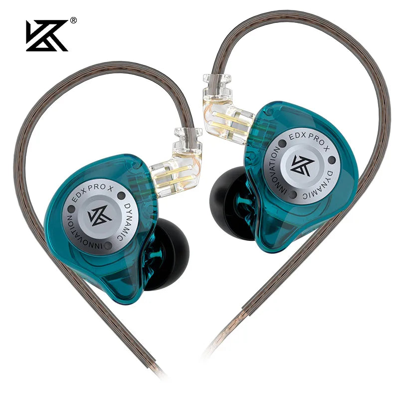 KZ-EDX Pro X — Fone In-Ear com Microfone e Driver Dinâmico