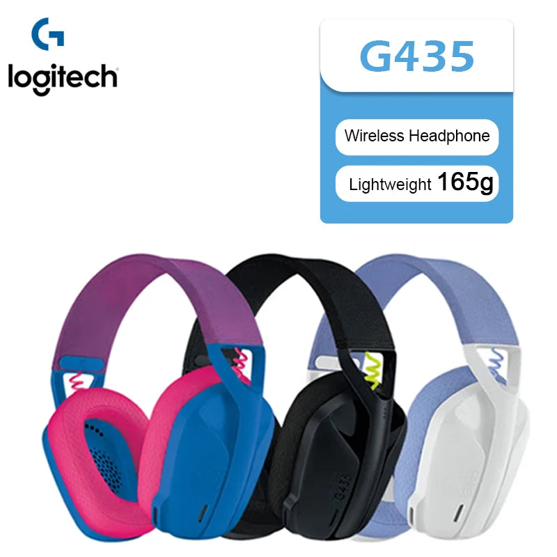 Logitech G435 Wireless Bluetooth & LIGHTSPEED
