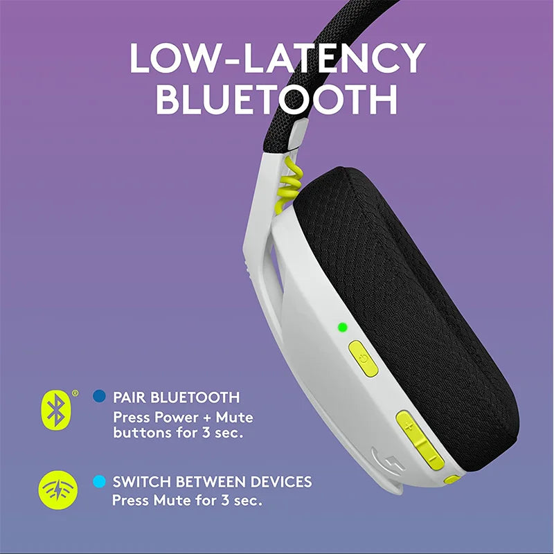 Logitech G435 Wireless Bluetooth & LIGHTSPEED