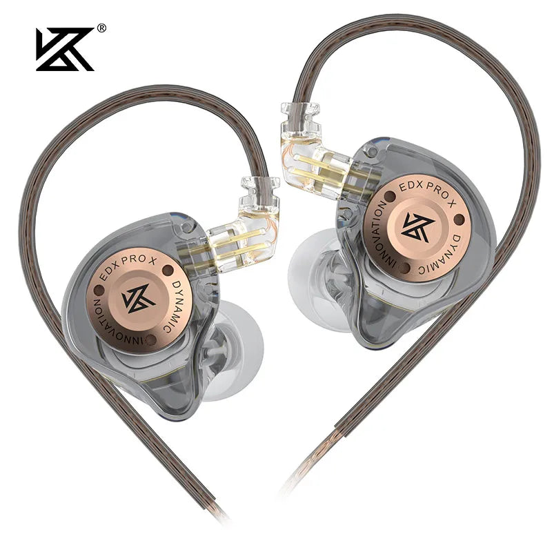 KZ-EDX Pro X — Fone In-Ear com Microfone e Driver Dinâmico