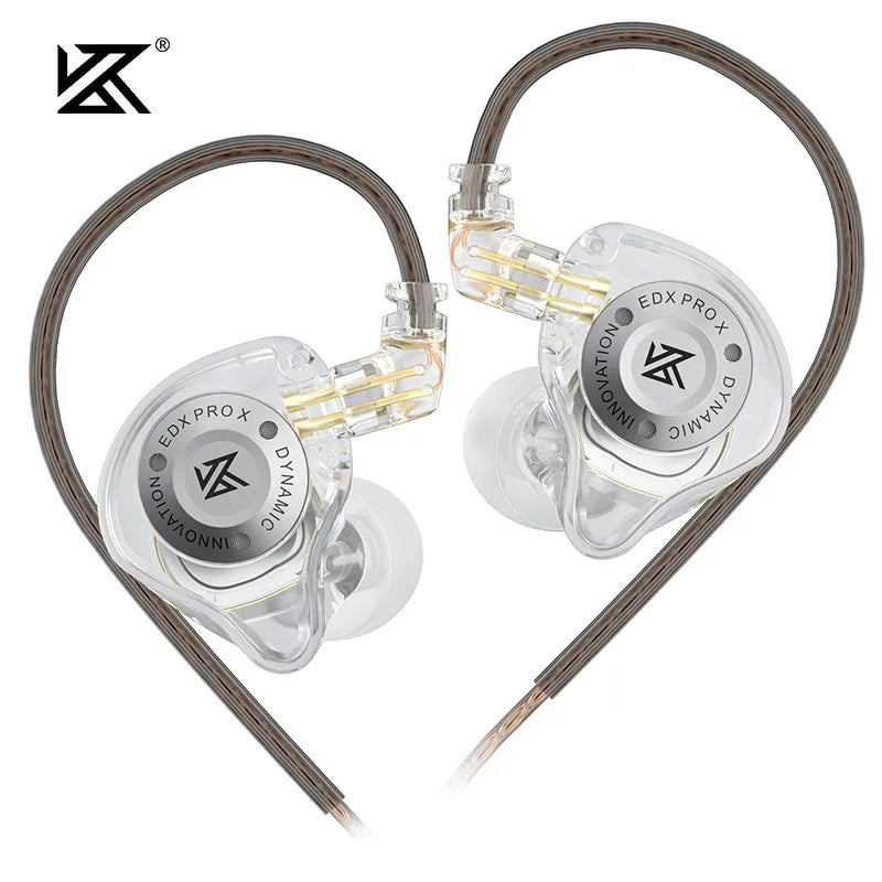 KZ-EDX Pro X — Fone In-Ear com Microfone e Driver Dinâmico